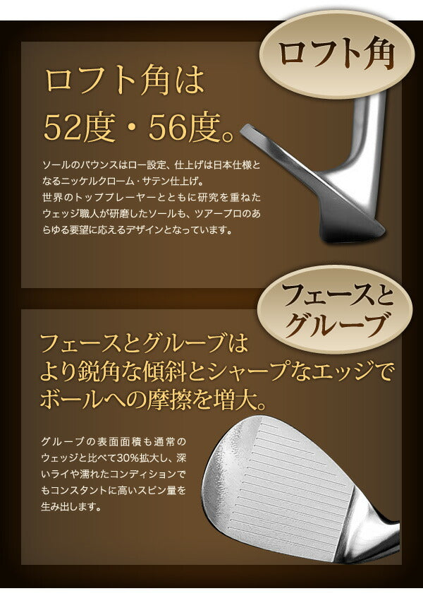 CNCミーリング フェース デザイン ウェッジ <br>プレゼント 贈答品 人気 ウェッジ ゴルフクラブ golfclub