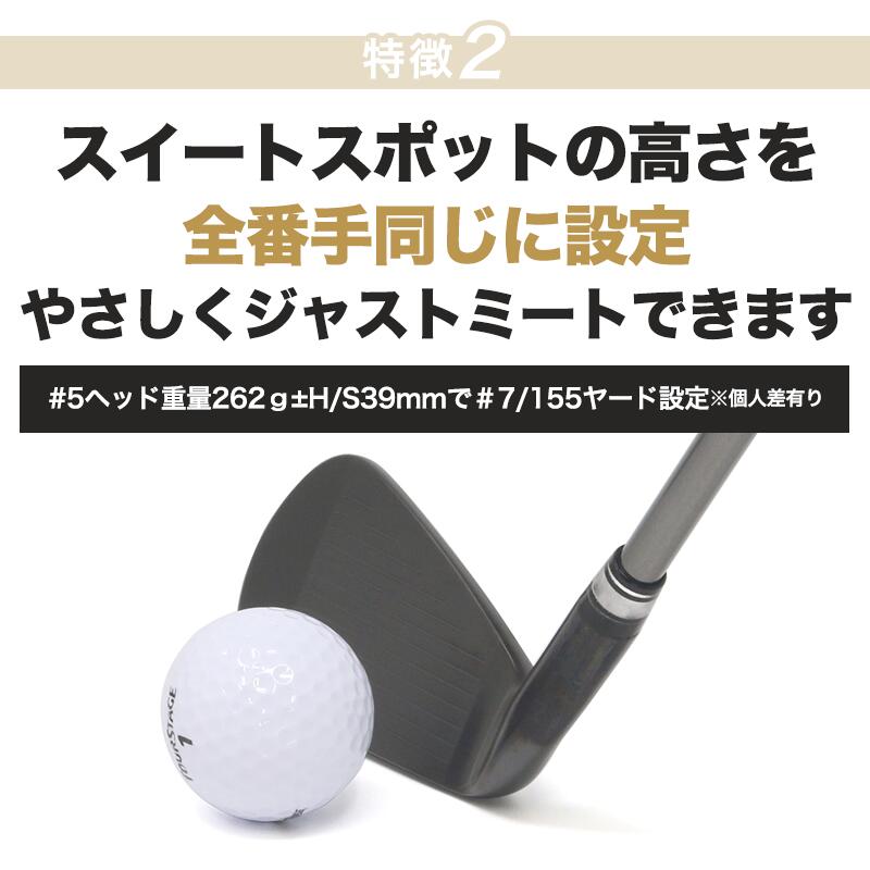 アイアンセット CNC 軟鉄鍛造 黒染め仕上げ キャビティバック 6本セット ゴルフクラブセット ブラック 限定50set TEAMTOHO <br>人気 打感とやさしさOK 地クラブ 国産 ゴルフクラブ 東邦ゴルフ 匠