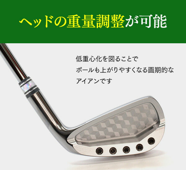 アイアンセット CNC 軟鉄鍛造 キャビティバック 6本セット 3タイプ ゴルフクラブセット TEAMTOHO <br>人気 打感とやさしさOK メンズ レディース Aモデル Bモデル 可変ビス付 Cモデル 地クラブ 国産 ゴルフクラブ 東邦ゴルフ 匠