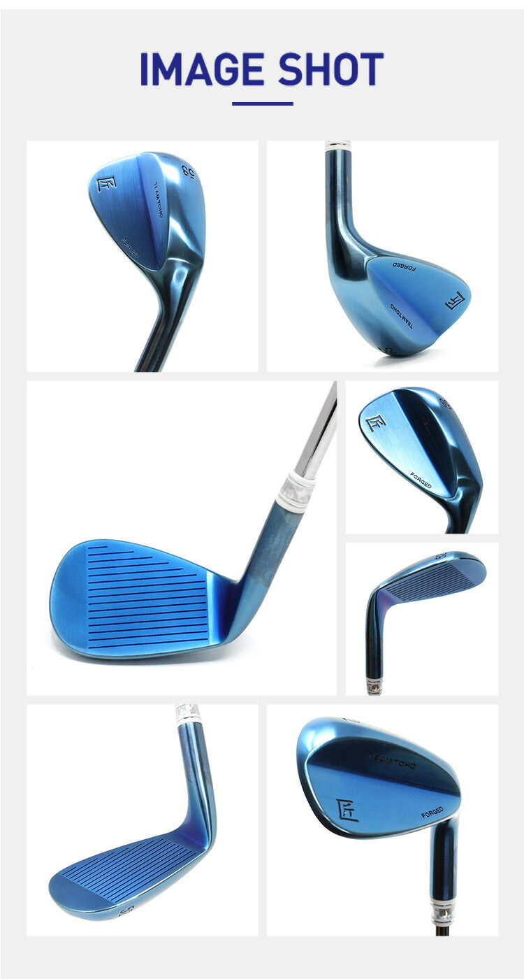 ゴルフクラブ ウェッジ ウエッジ 軟鉄鍛造 匠ロイヤル BlueEdition 48度 単品 50度 56度,52度 58度 2本セット 東邦ゴルフ FORGED フォージド ブルー 青 メタリック かっこいい クール オリジナル 日本製 国産 メンズ