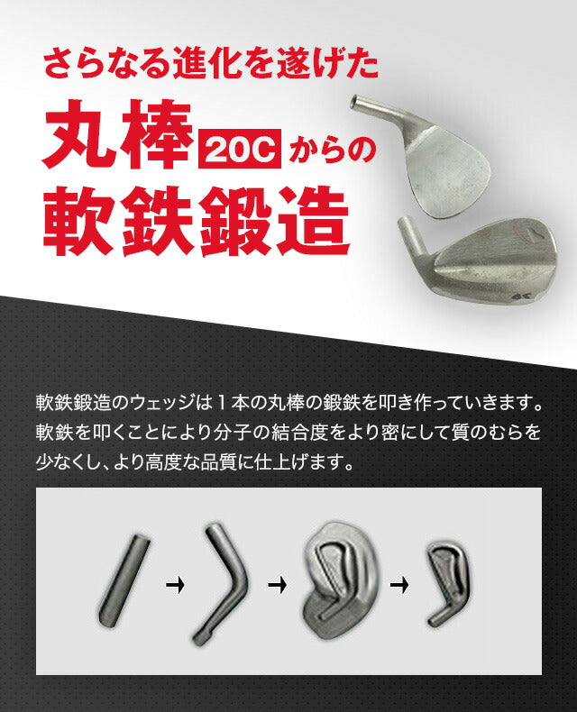 軟鉄鍛造 ウェッジ フランク三浦ゴルフ コラボ 匠 F.miura & TOHO ブラック黒染め仕上げ FORGED forged 50度 54度 58度 黒ベース ウエッジゴルフクラブ フォージド 個性派 オリジナル商品 日本製 国産